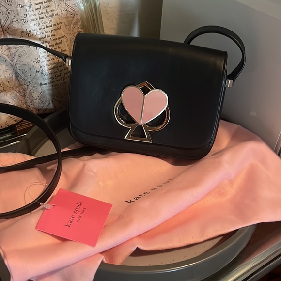 KS Emerald black & pink Nicola Twist Lock
Medium crossbody/shoulder bag NEW - Picture 2 of 16